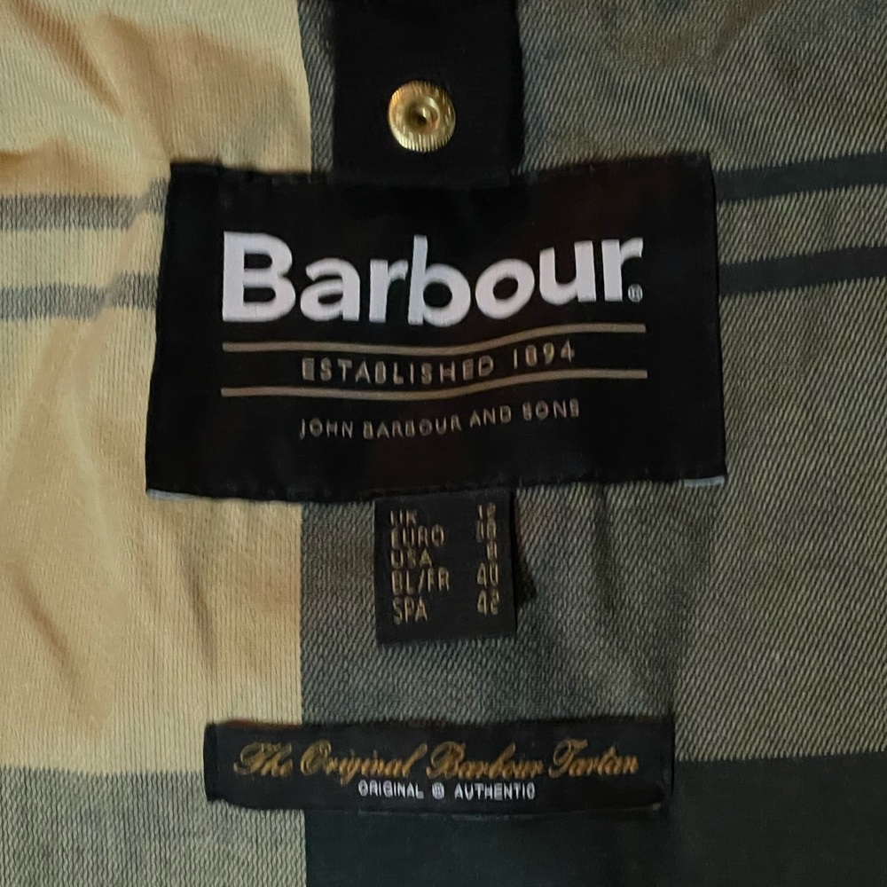 Barbour Allerston Water Resistant Waxed Cotton Jacket - Picture 5 of 7